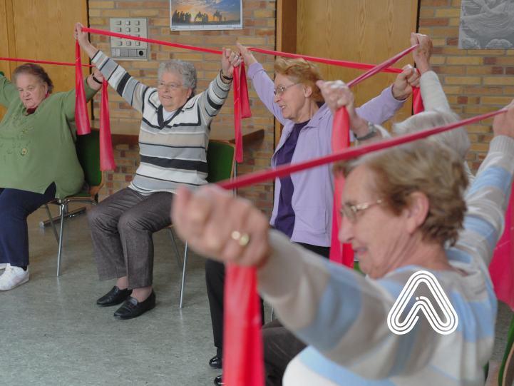 older adults doing activity