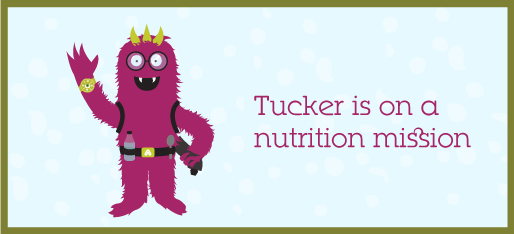Tucker is on a nutrition misson