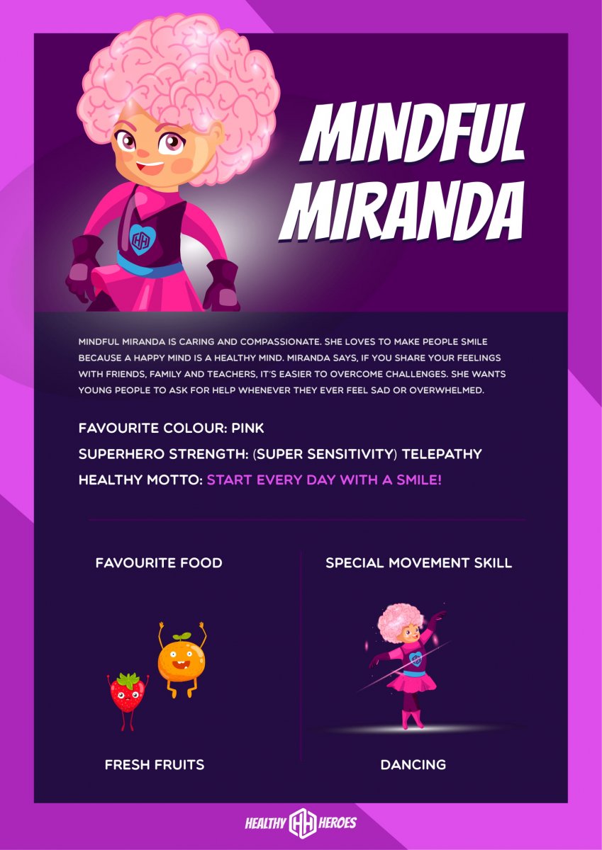 Mindful Miranda - Amaven Healthy Heroes