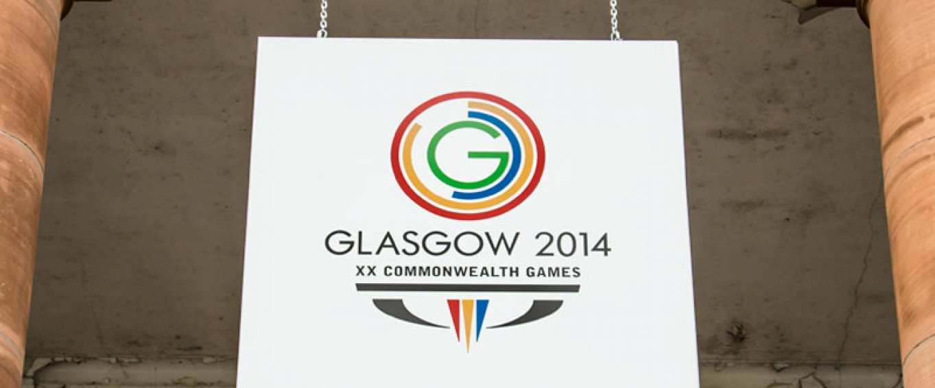 Glasgow Commonwealth Games sign