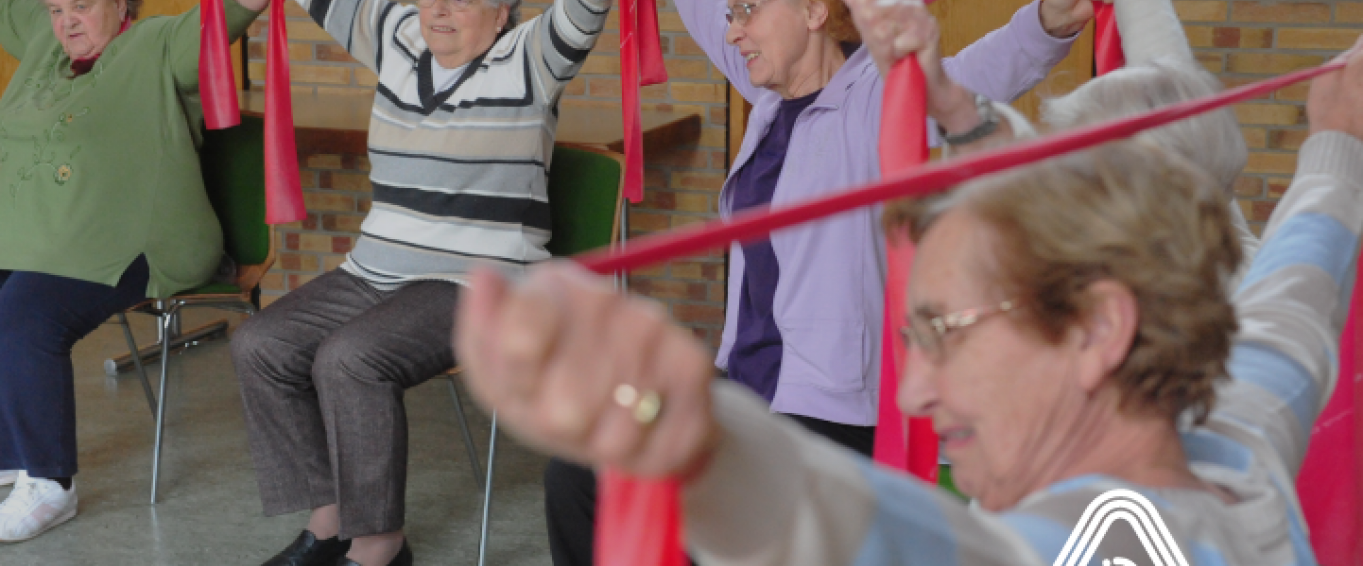 Older adults doing activities Older adults doing activities