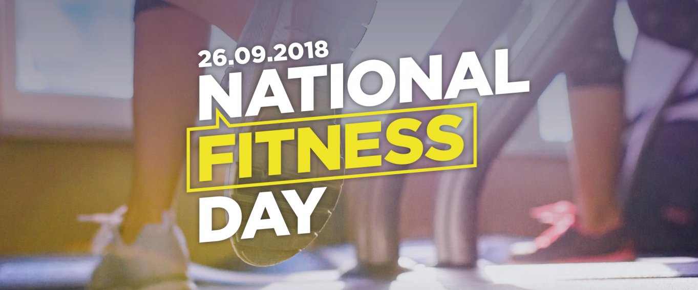 Official National Fitness Day Logo