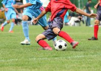 men playing football