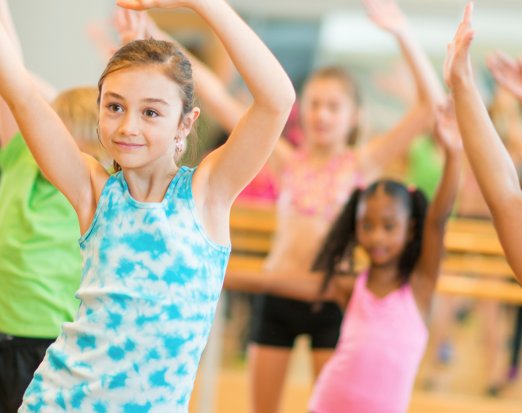 Children in a Dance Class
