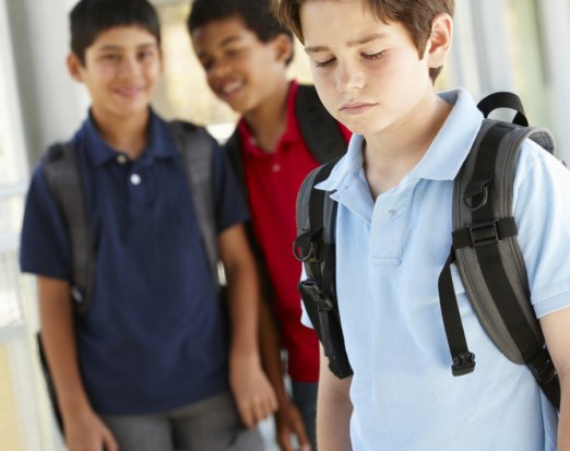 Child being bullied