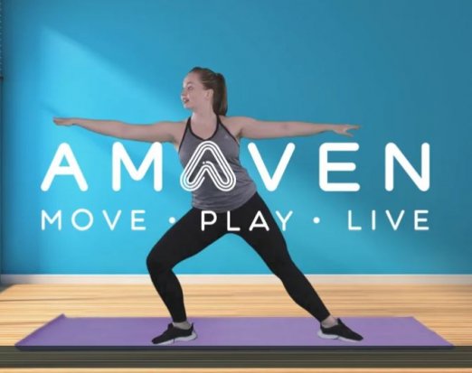 Amaven's Get Up and Active Yoga Session