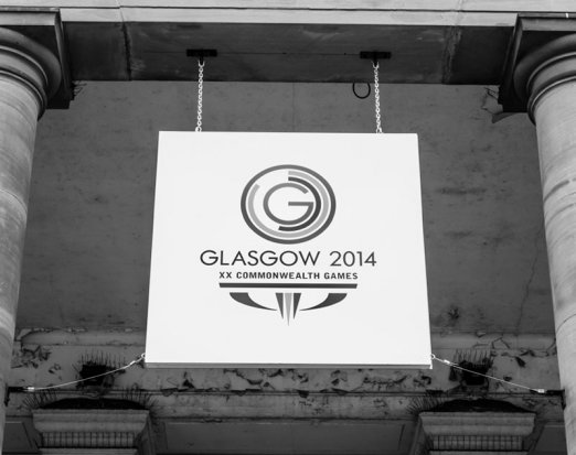 Glasgow Commonwealth Games sign