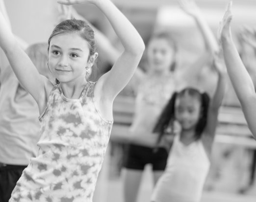 Children in a Dance Class