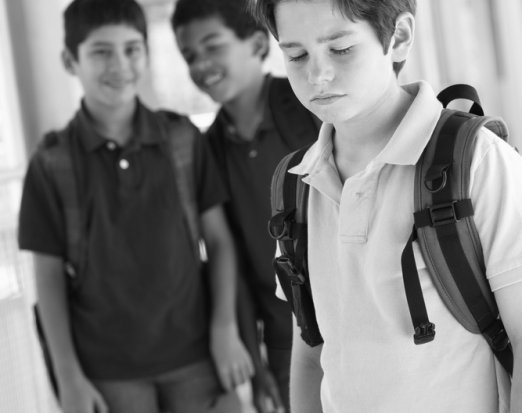 Child being bullied